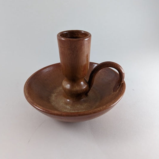 Earthenware Candlestick Holder